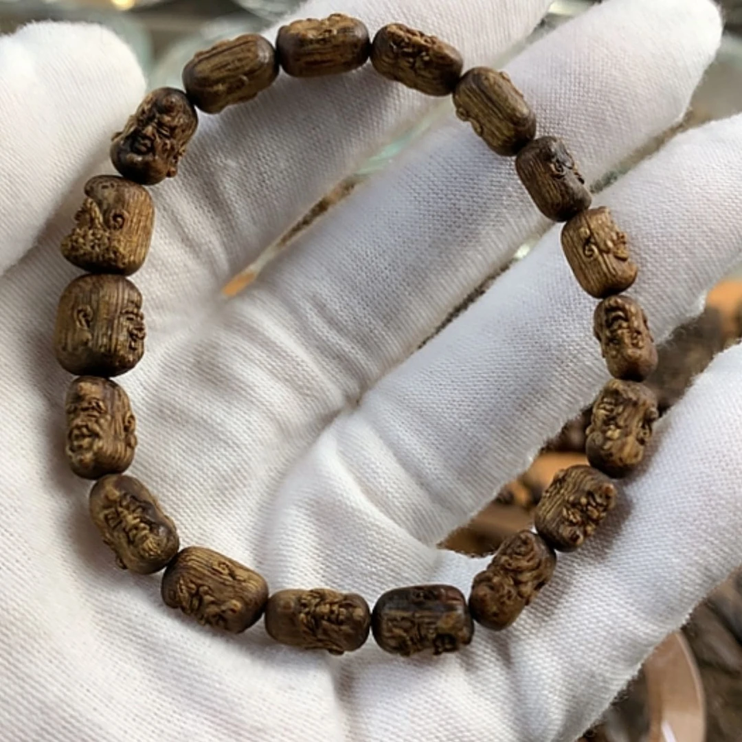 【闪购商品】沉香手串越南芽庄白奇楠5.85克沉水