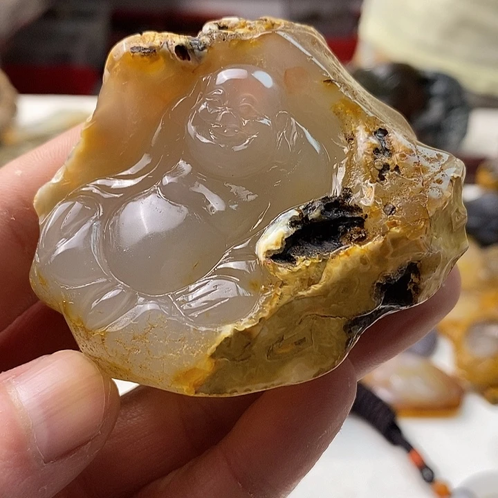 未镶嵌颈饰玛瑙/玉髓