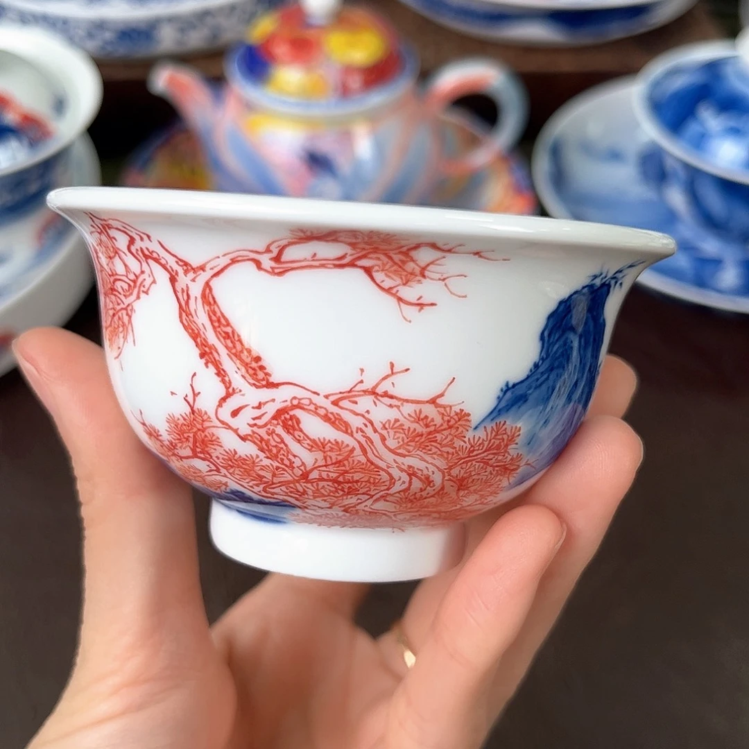 手绘高温瓷器瓷器