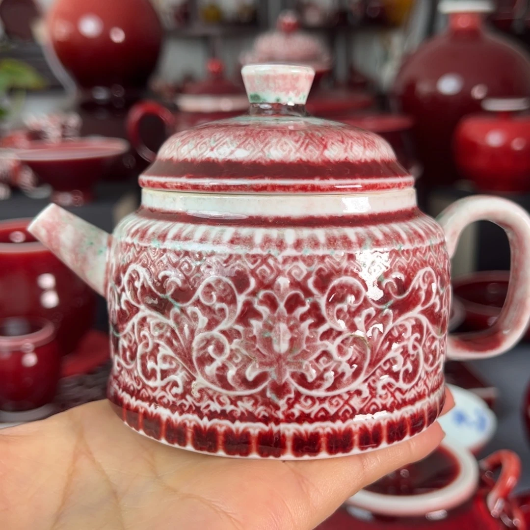 景德镇陶瓷原矿釉壶