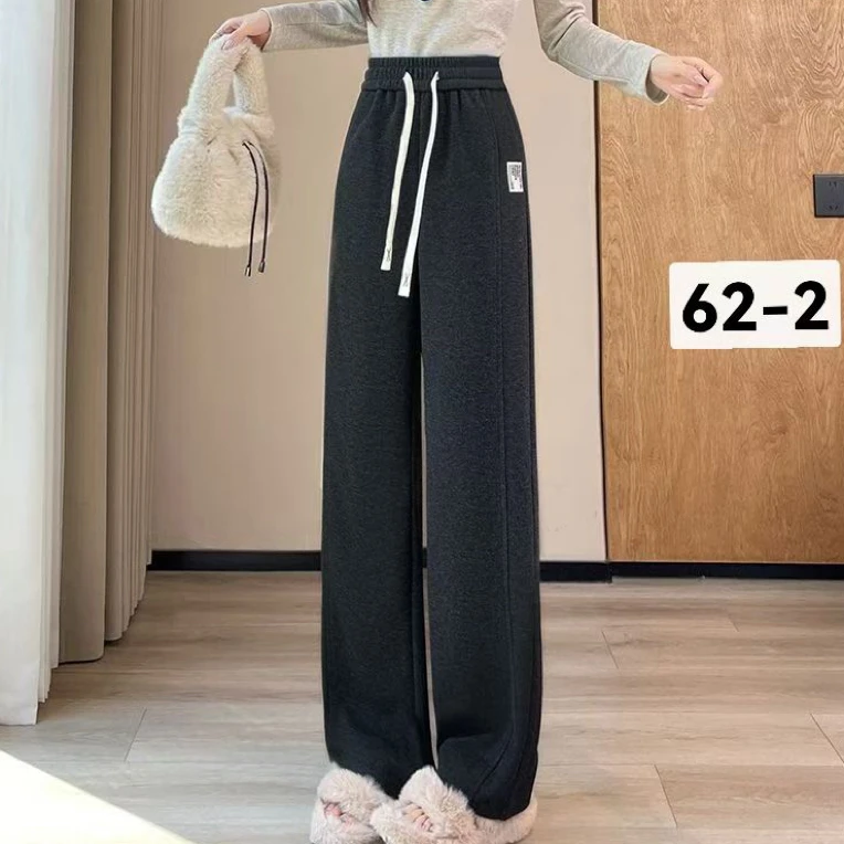 新款高腰百搭时尚裤子