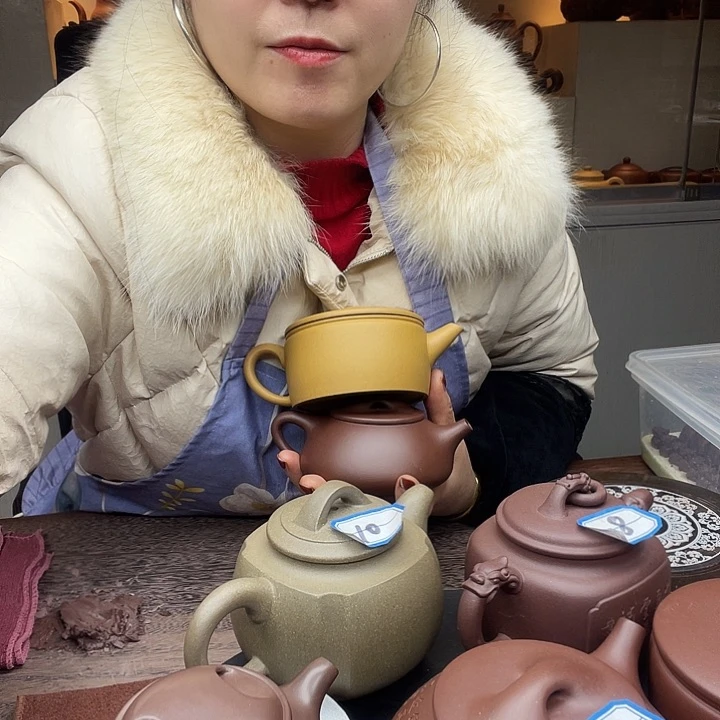 紫砂茶壶大*宜兴紫砂壶原矿底槽清