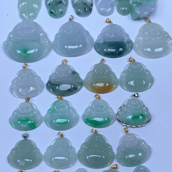 翡翠颈饰未镶嵌天