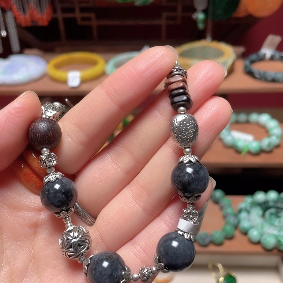 翡翠未镶嵌手链饰品