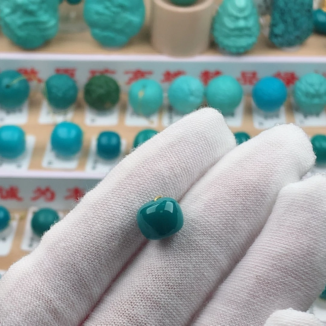 绿松石未镶嵌配饰9.6-8.0