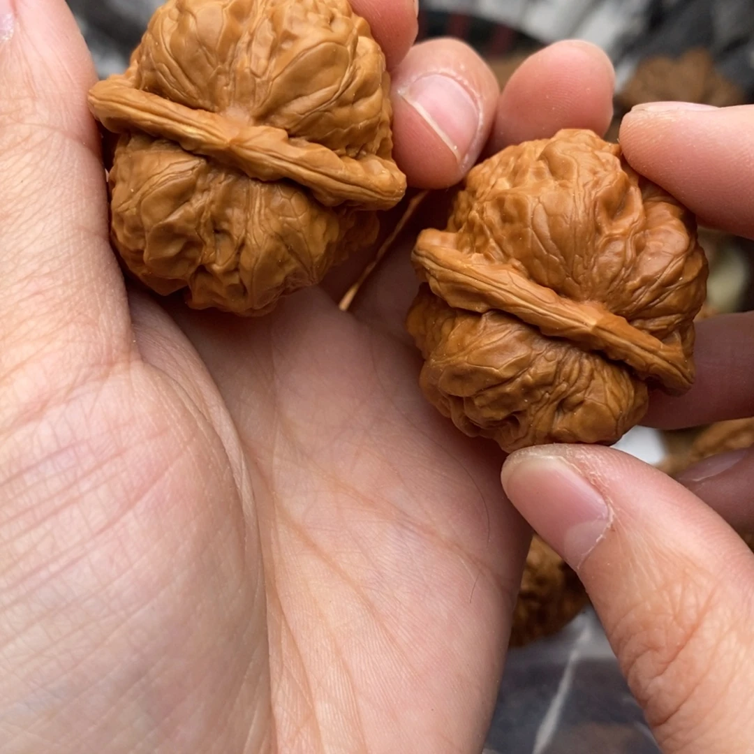 文玩核桃把件35蛙打底团购