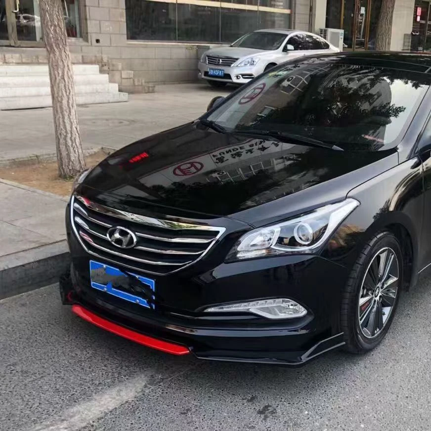 现代名图悦动改装前铲前唇改装通用运动前铲小包围保险杠防撞装饰