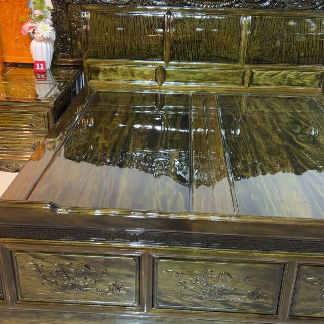 进***哥金丝楠金丝楠家具高低床三件套