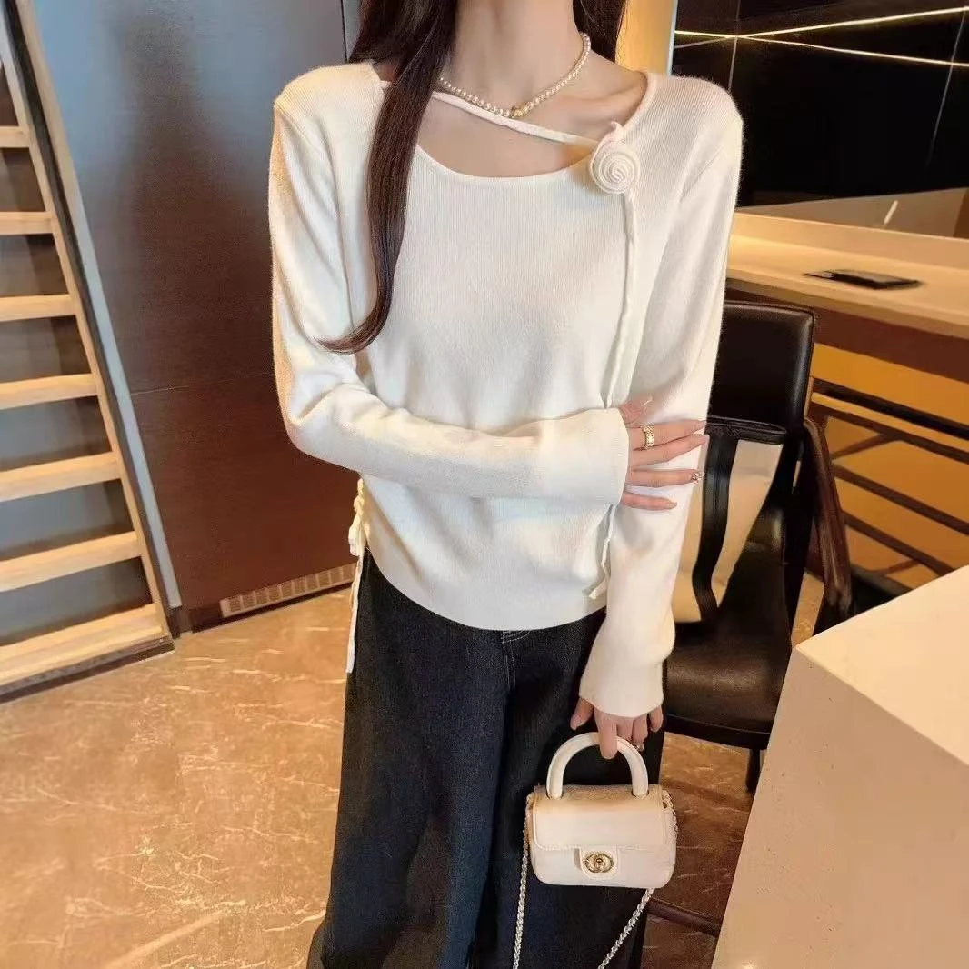 63037#高级感韩系穿搭设计感打底衫【衣长51】A9-2