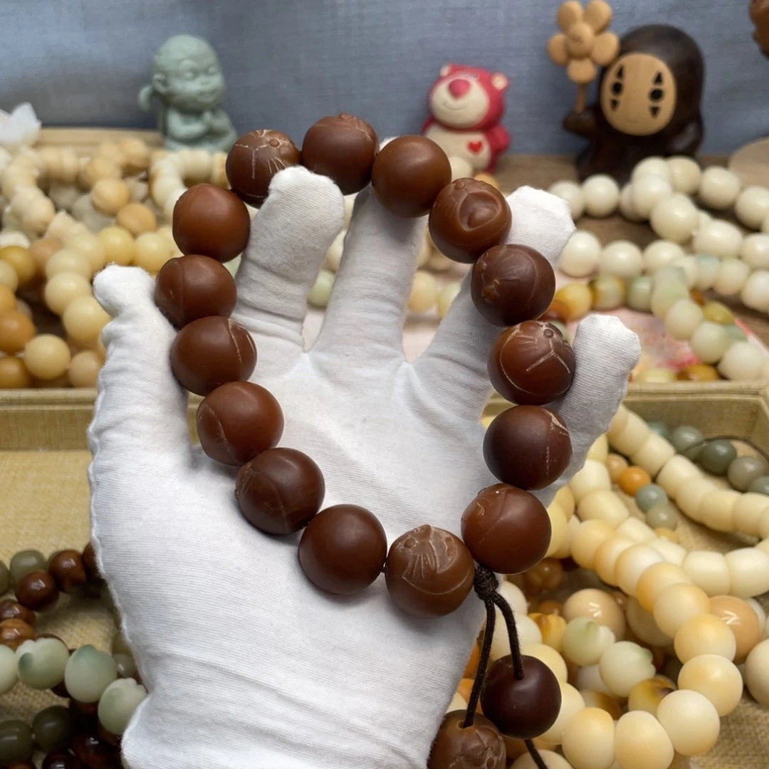 菩提根/象牙果吊坠19+干磨瑕疵落地果哆啦手持887