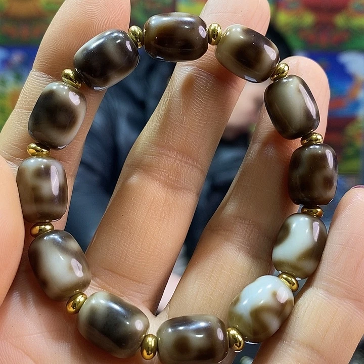 玛瑙/玉髓手链未镶嵌178