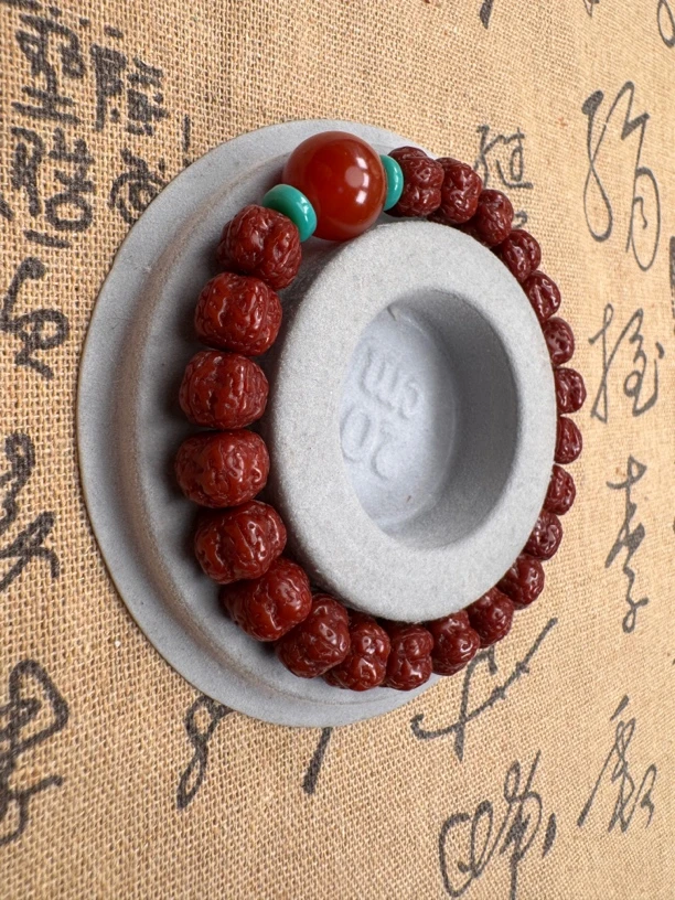 甄藏品花王籽小金刚手串