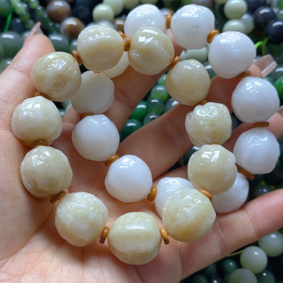 和田玉手链未镶嵌