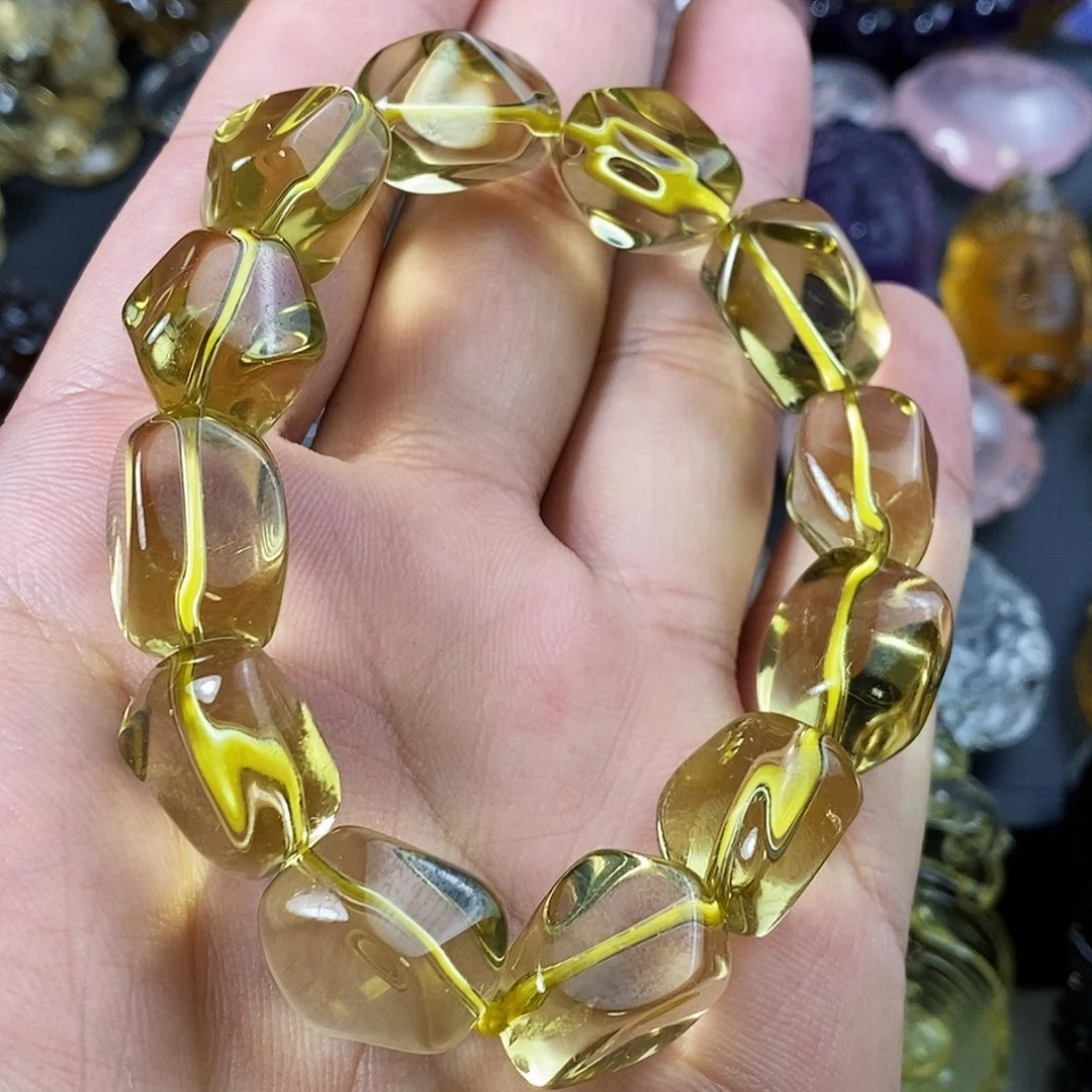 天然水晶手链未镶嵌水晶