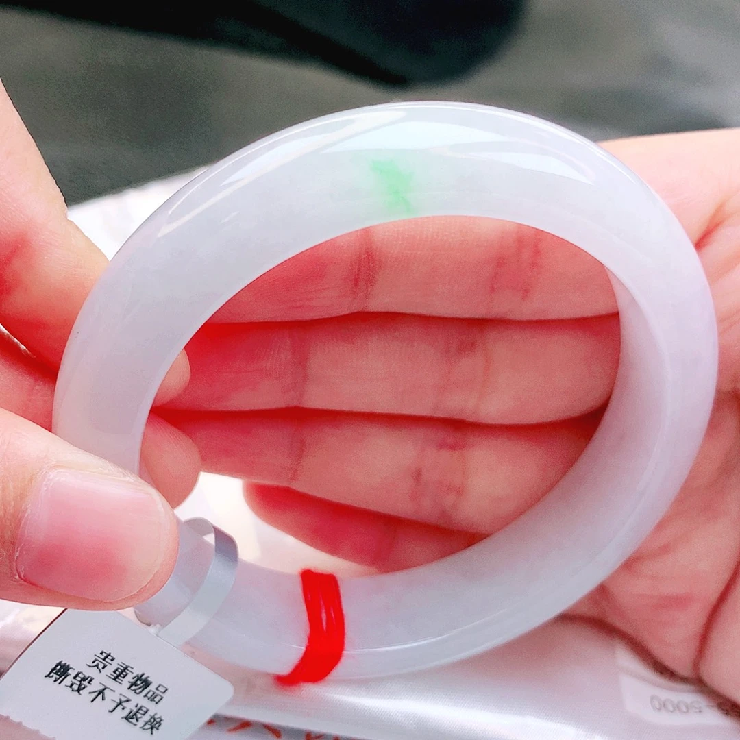 翡翠未镶嵌手镯缅甸天然a货翡翠手镯