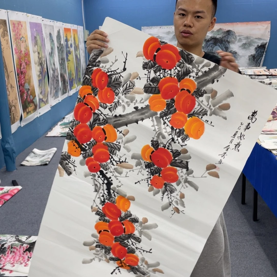 国画手绘国画欣赏一下