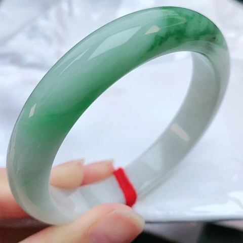 未镶嵌手镯翡翠55圈口882499