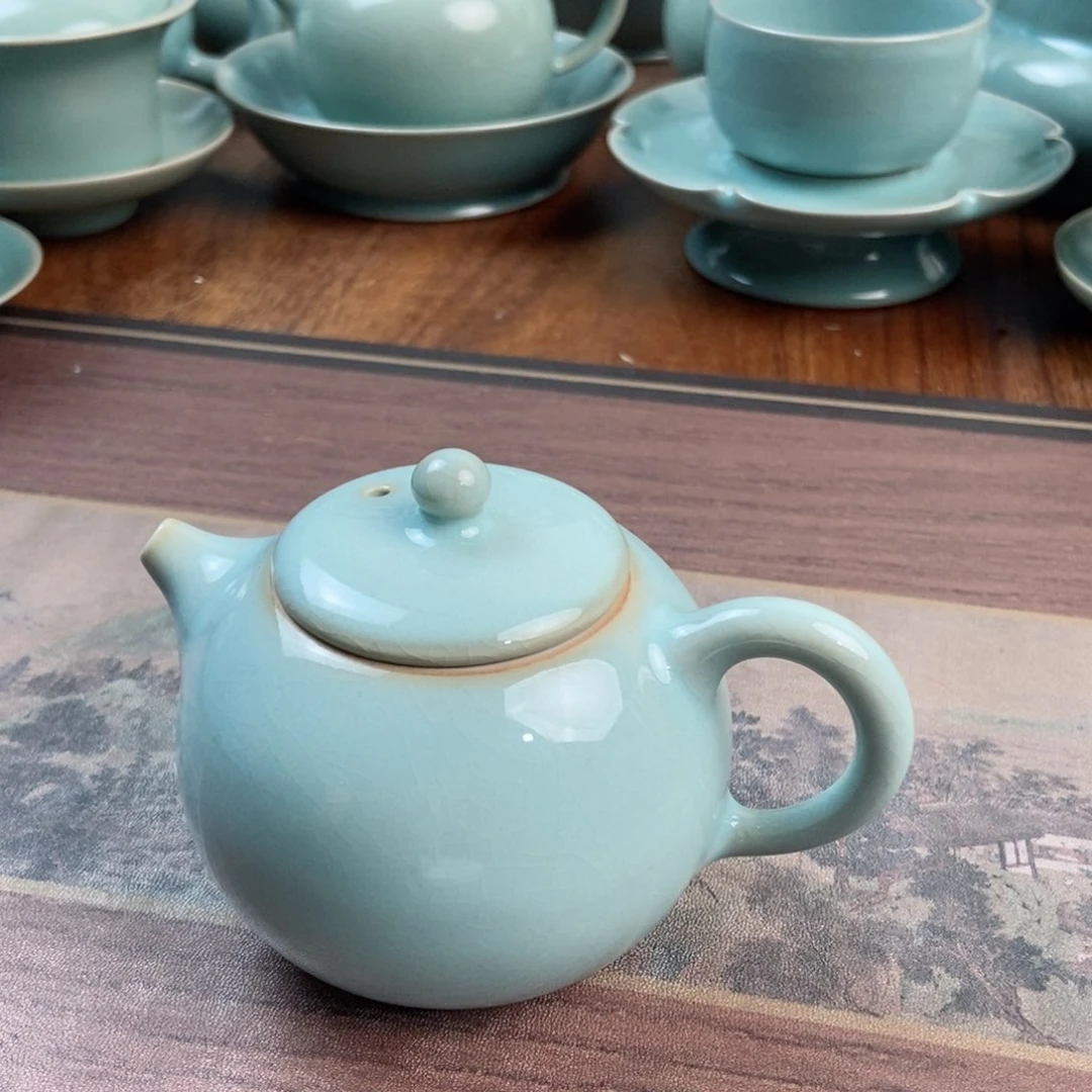 摆件原产地原矿汝瓷～茶器