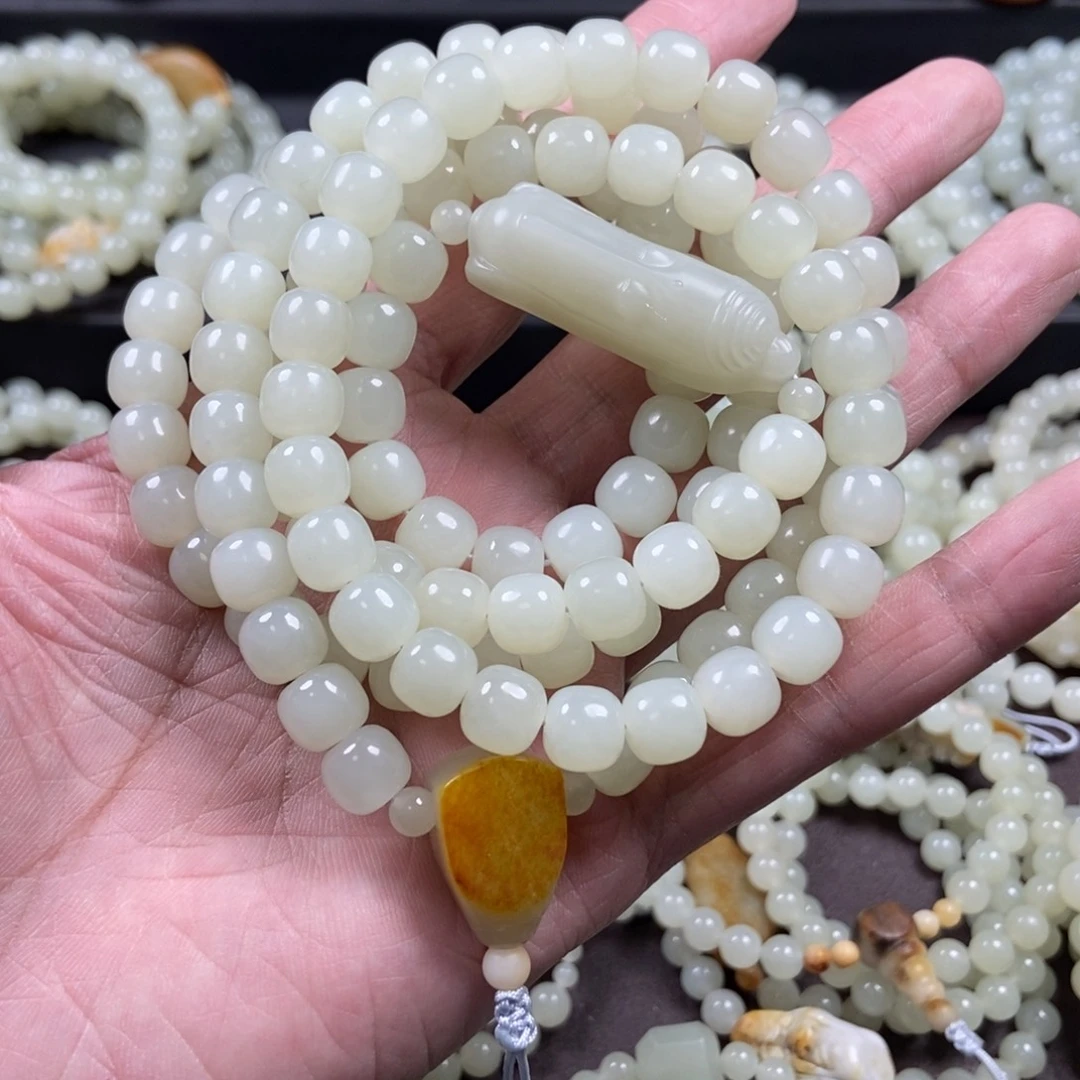 零***刻和田玉未镶嵌挂件