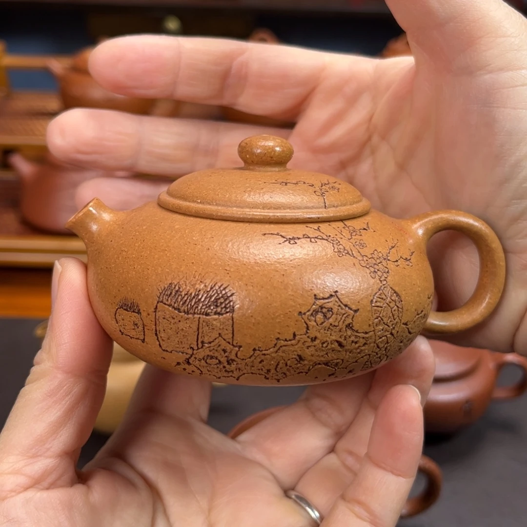 茶壶紫砂宜兴紫砂壶半手工制作