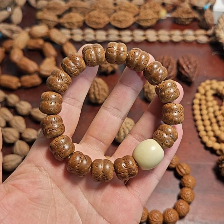 文玩核桃把件高*桃核手串
