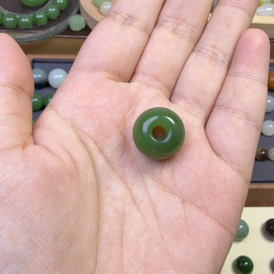 未镶嵌和田玉珠宝半成品路路通