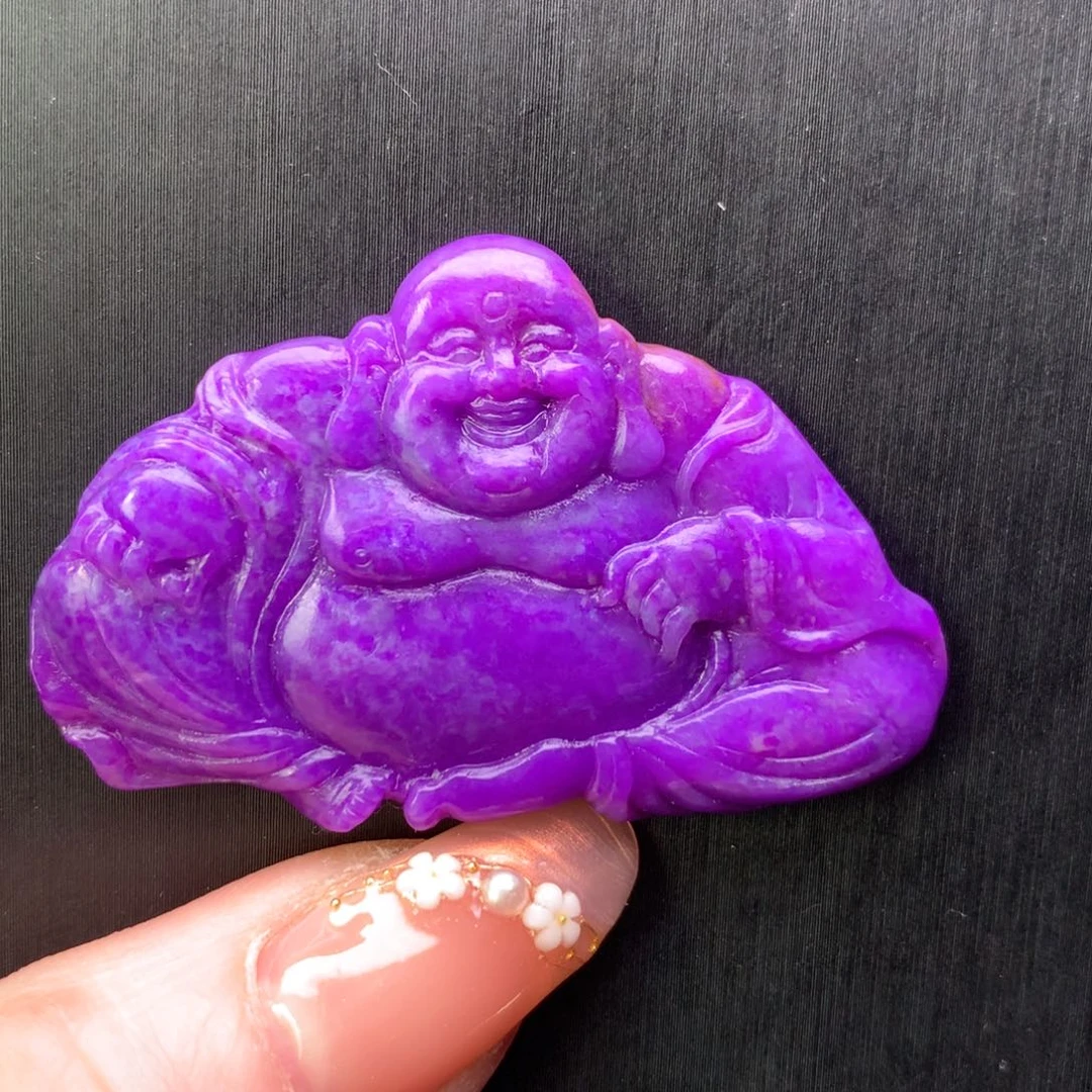 苏纪石（舒俱来）弥勒佛未镶嵌