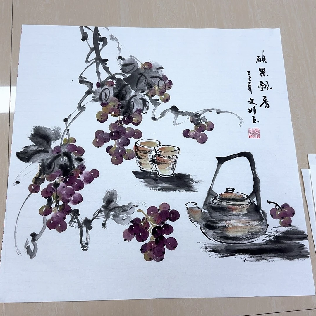 国画国画作品集一个