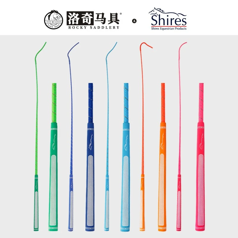 英国Shires彩虹马术长鞭调教长鞭骑士装备舞步马鞭 男女8109029