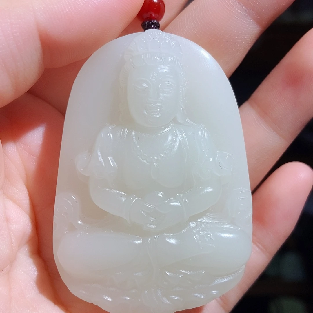 颈饰未镶嵌和田玉
