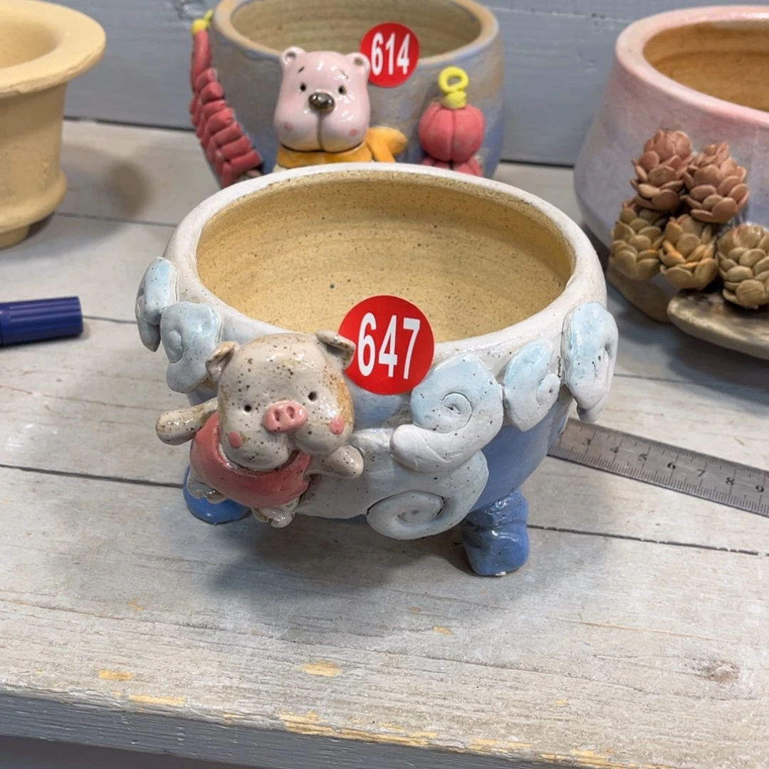 陶瓷647 号陶然花盆新年福利