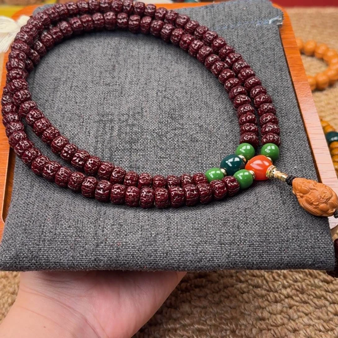 劉***兄金刚菩提吊坠盘龙