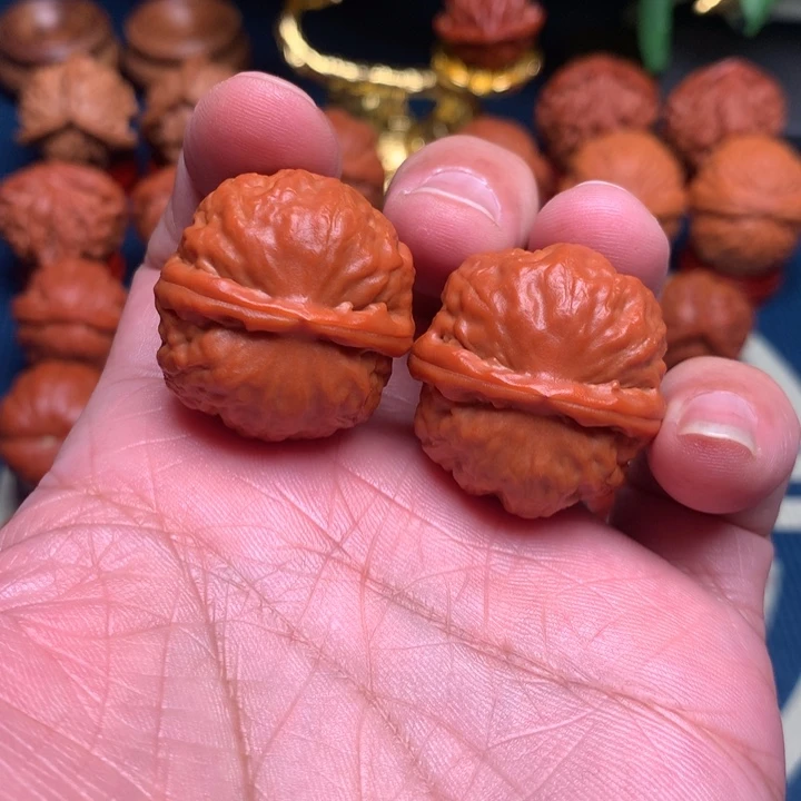 把件桃核野生小手捻