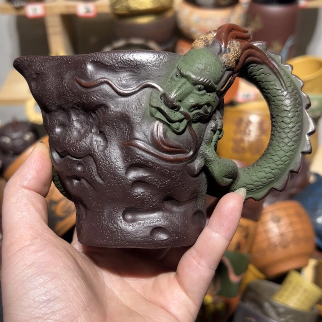 紫砂茶杯宜兴紫砂主人杯