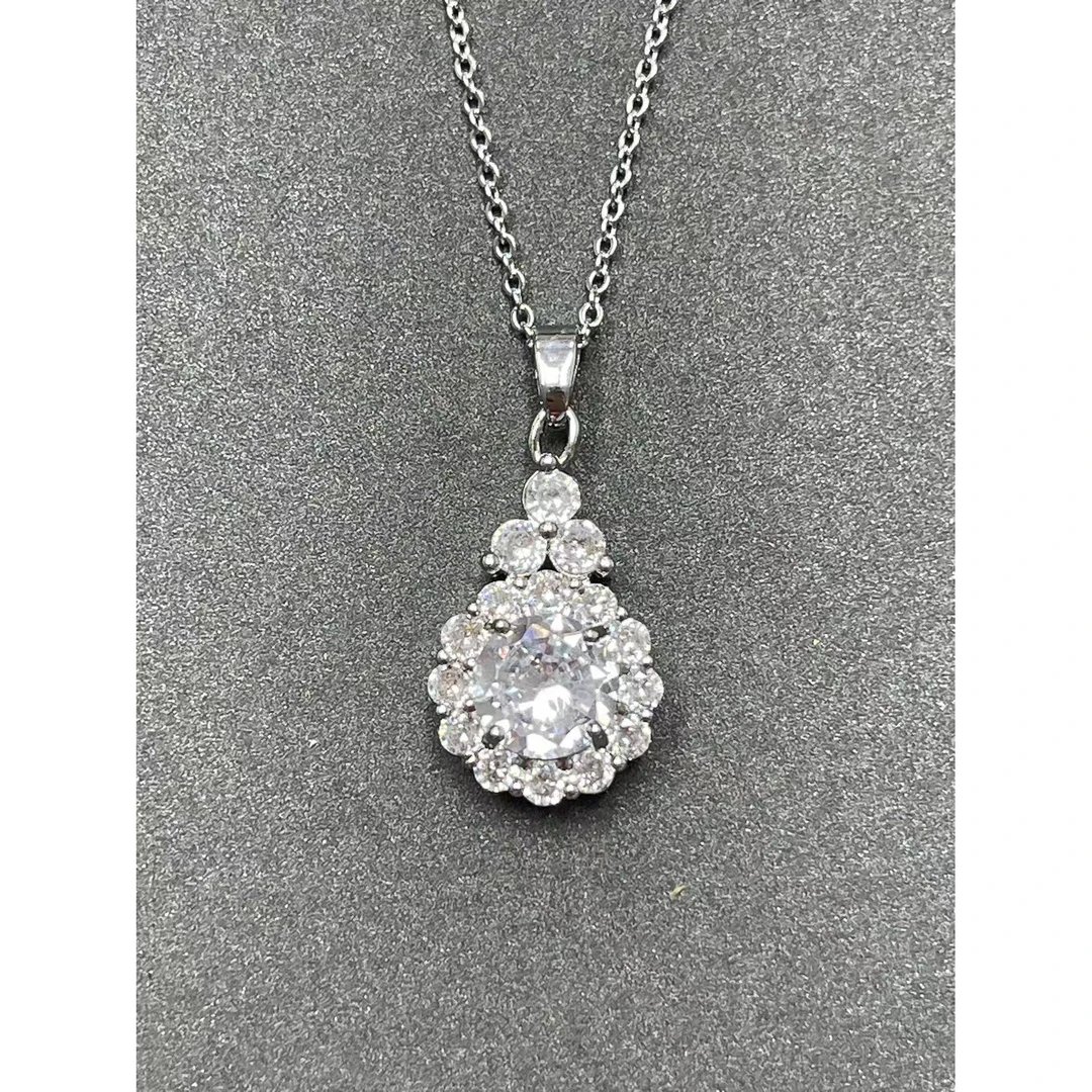 吊坠 福玺甄选白花花吊坠2091