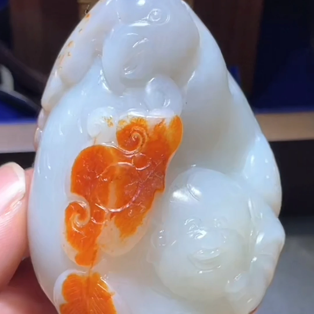 和田玉玉石挂件 d1206拍一发一
