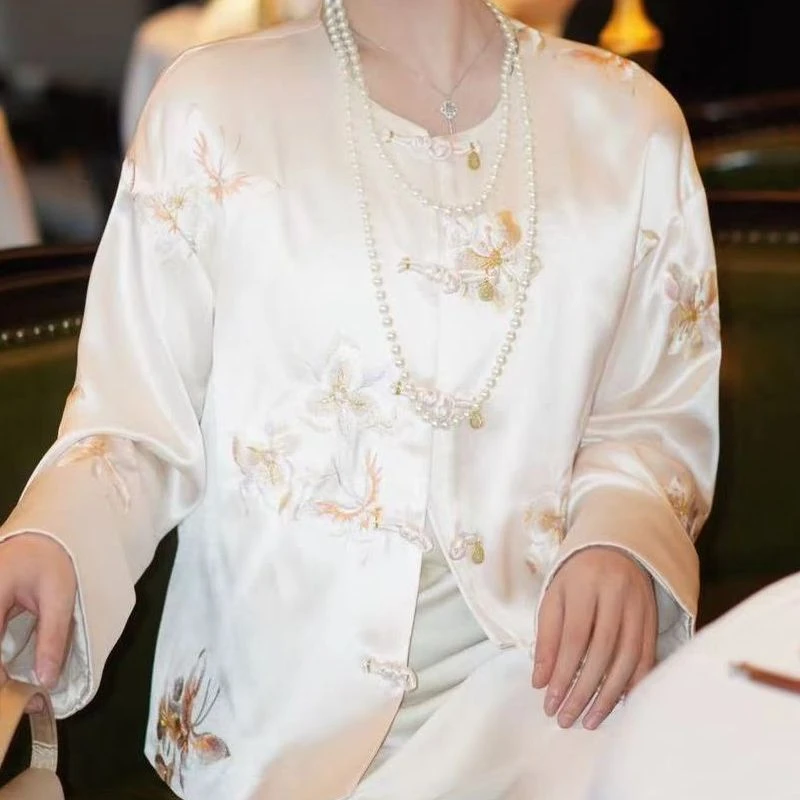 【象姐定制】新中式轻国风女高端上衣衬衫预CDY4CS860A