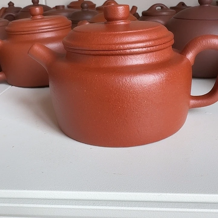 ****过茶壶紫砂红将坡得中240cc