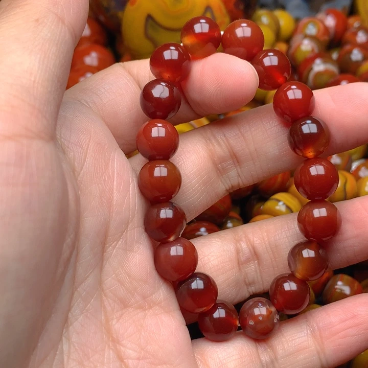 玛瑙/玉髓手串未镶嵌