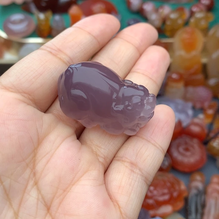 用***3玛瑙/玉髓颈饰未镶嵌