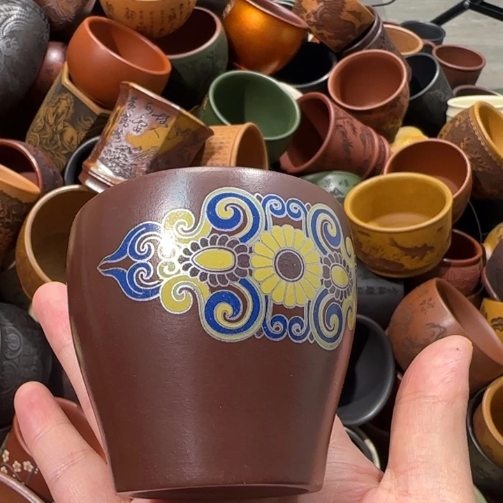 茶杯紫砂全手工紫砂