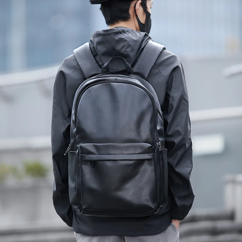 男士双肩包大容量潮牌商务休闲电脑旅行背包通勤上班大学生书包女