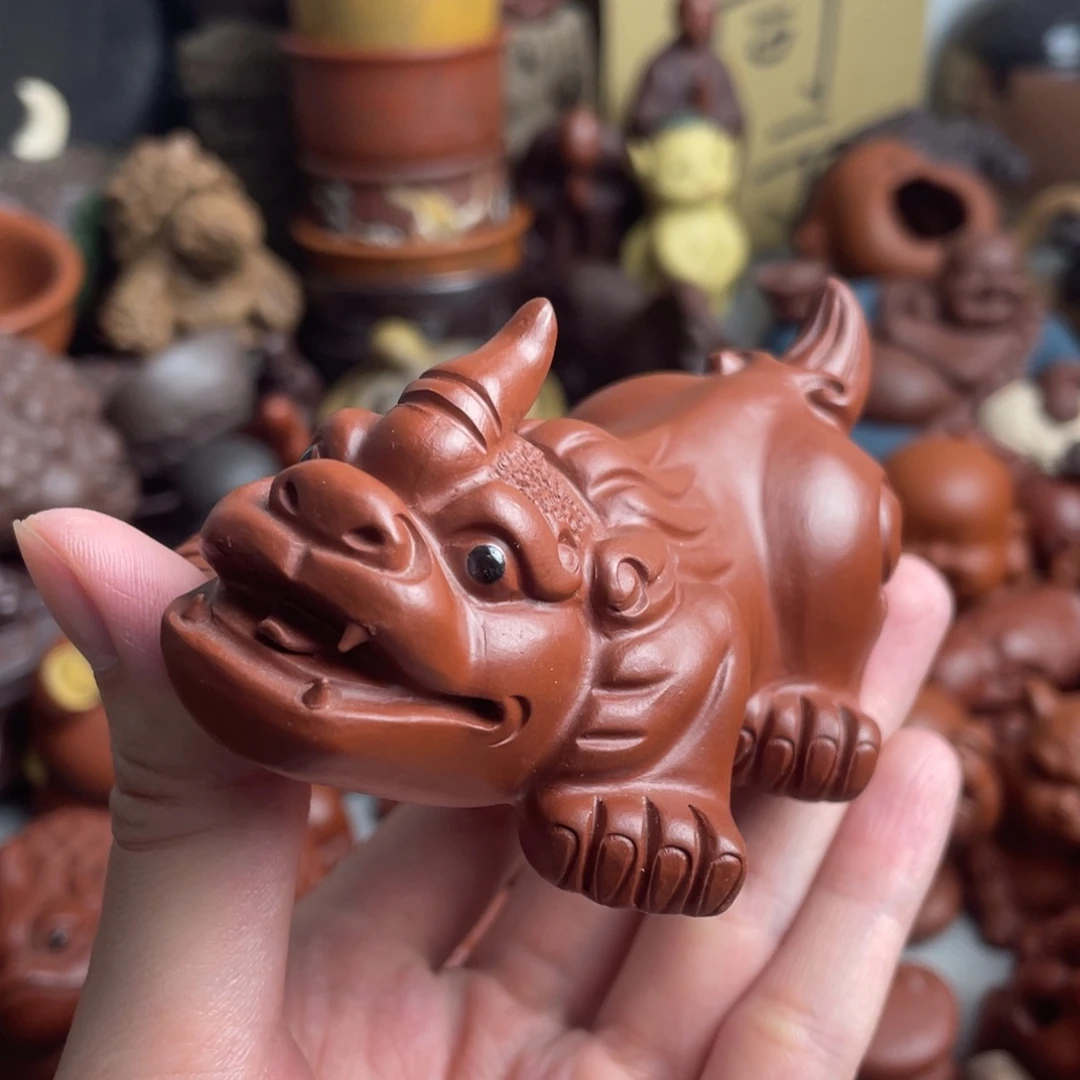 紫砂茶宠紫砂瑕疵