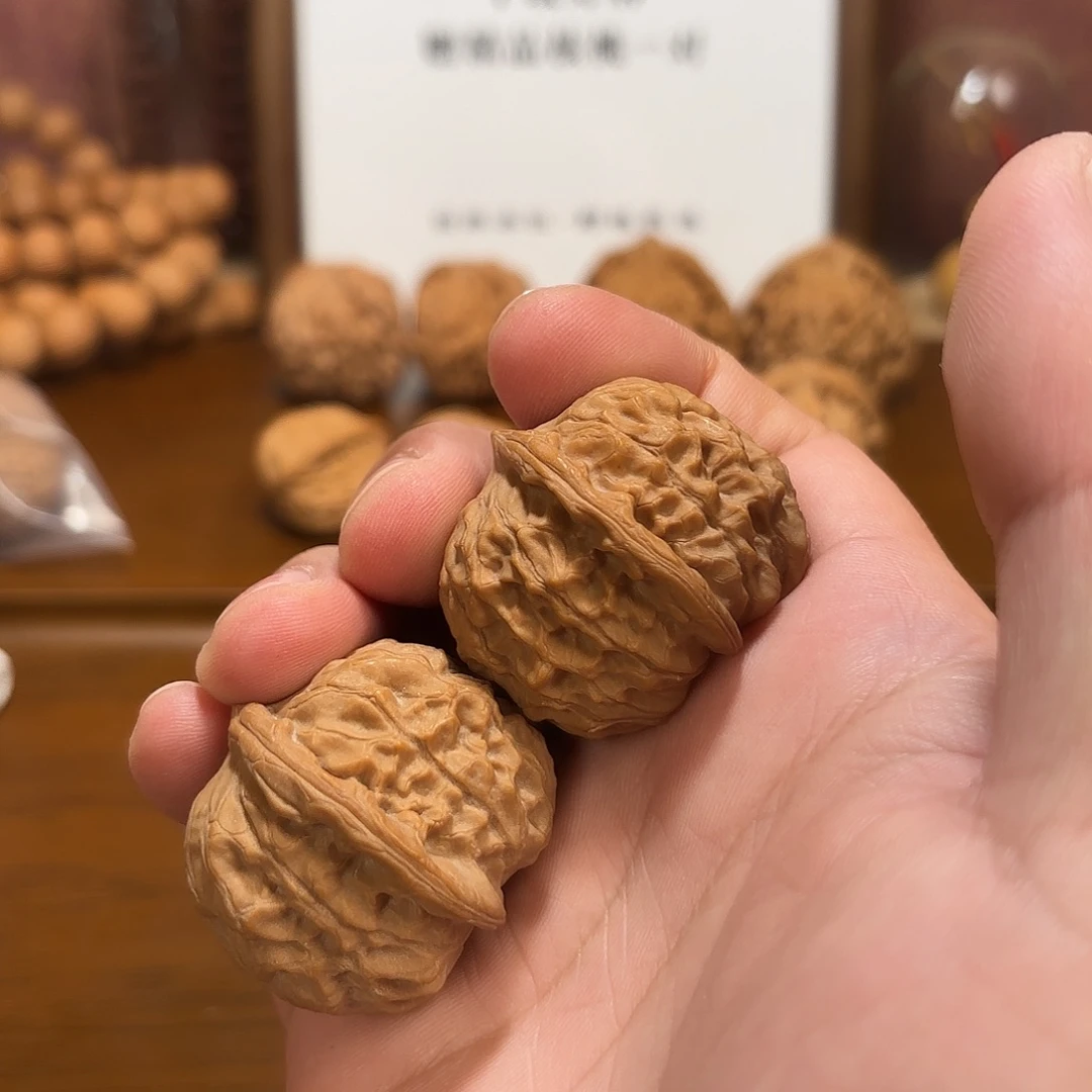 吊坠文玩核桃一代石门元宝边35肚38