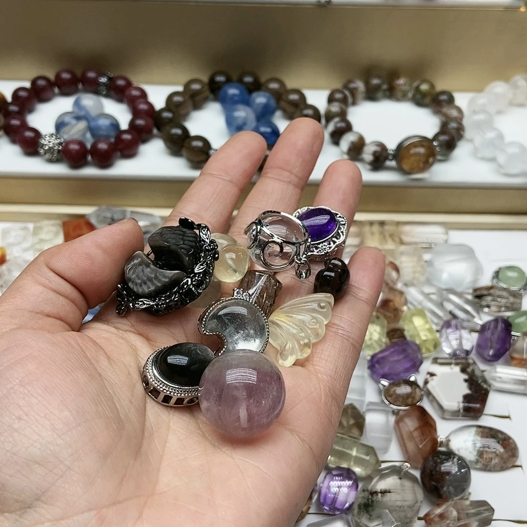 水晶手串未镶嵌?****1打包