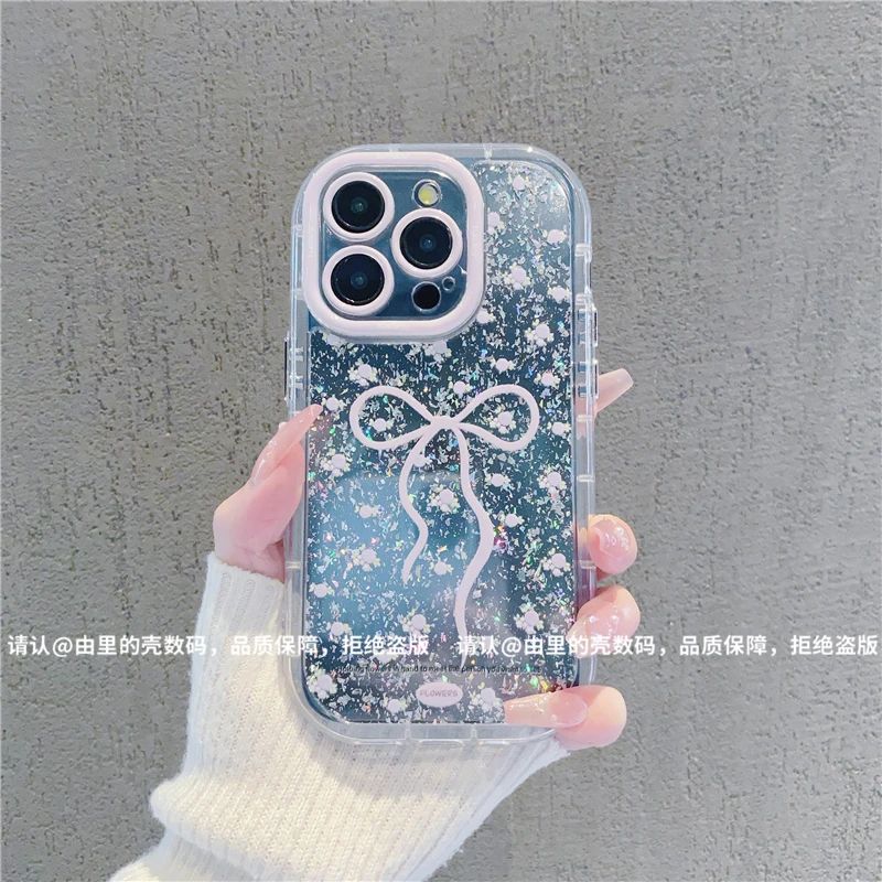 （iPhone11系列）闪粉奶油壳适用iPhone11/iPhone11ProMax手机壳潮