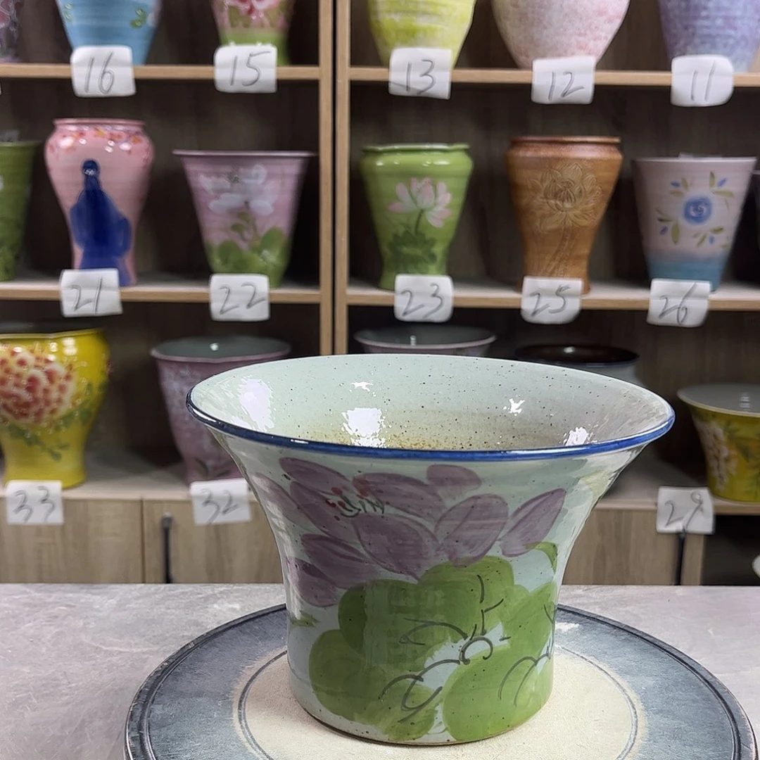 景德镇陶瓷花盆花盆