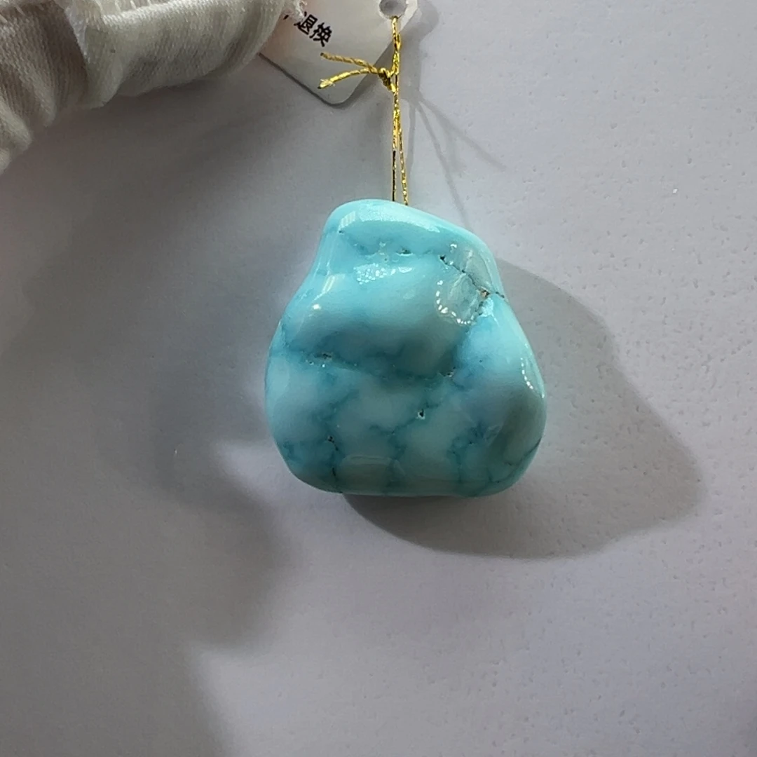 绿松石未镶嵌挂件