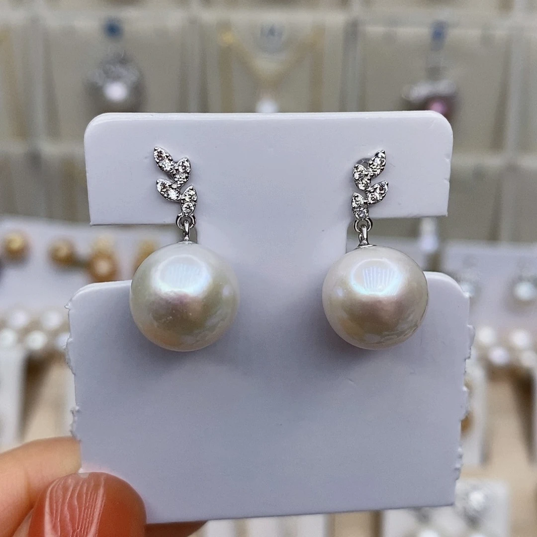 淡水珍珠颈饰银S925镶嵌