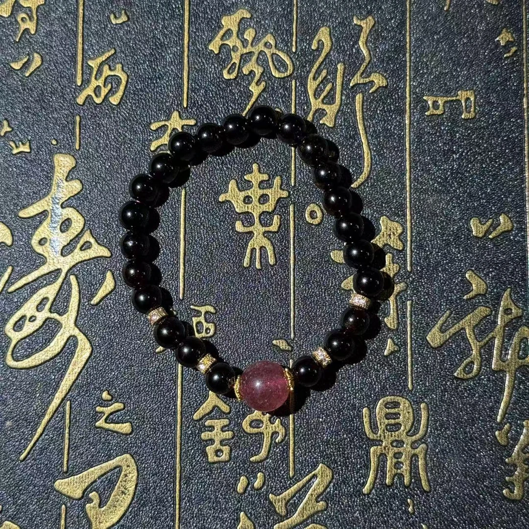 石榴石+合金精品手串M14